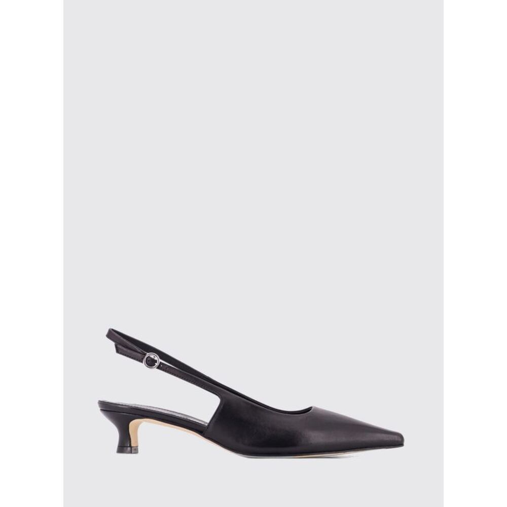 Aeyde Women Aeyde Catrina Smooth Leather Slingback Pumps With Low Heel